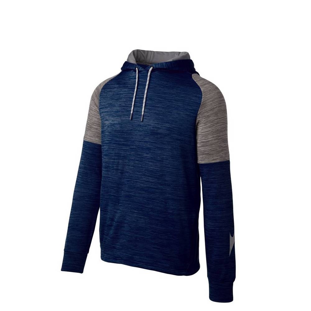 Mens Mizuno Velocity Hoodie Navy Philippines (CAFHDL582)